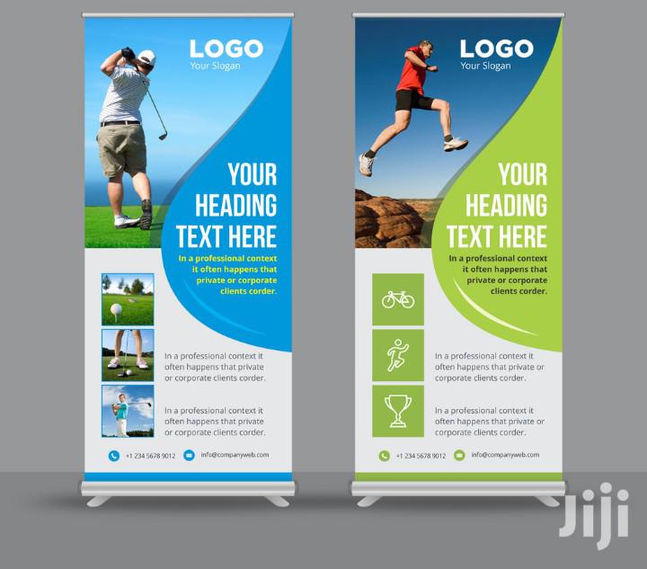Roll Up Banner Printing Full Color High Quality