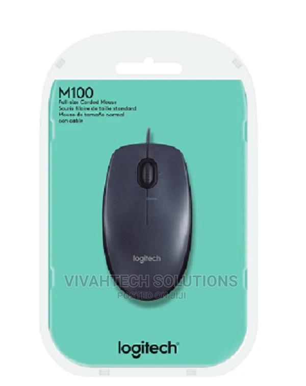 Logitech Wired Mouse M100 - main view