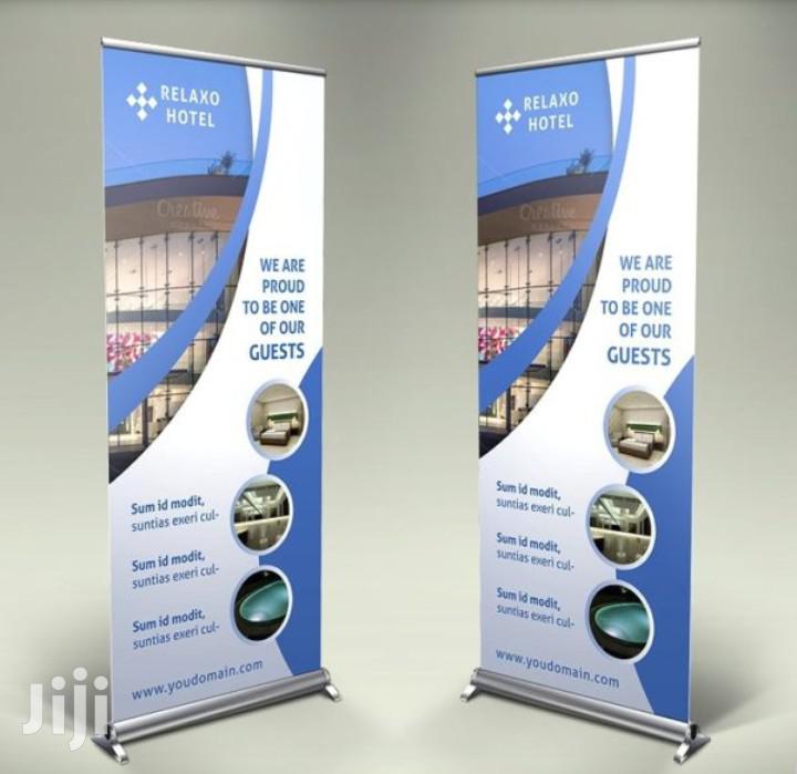 Roll Up Banner Printing Full Color High Quality