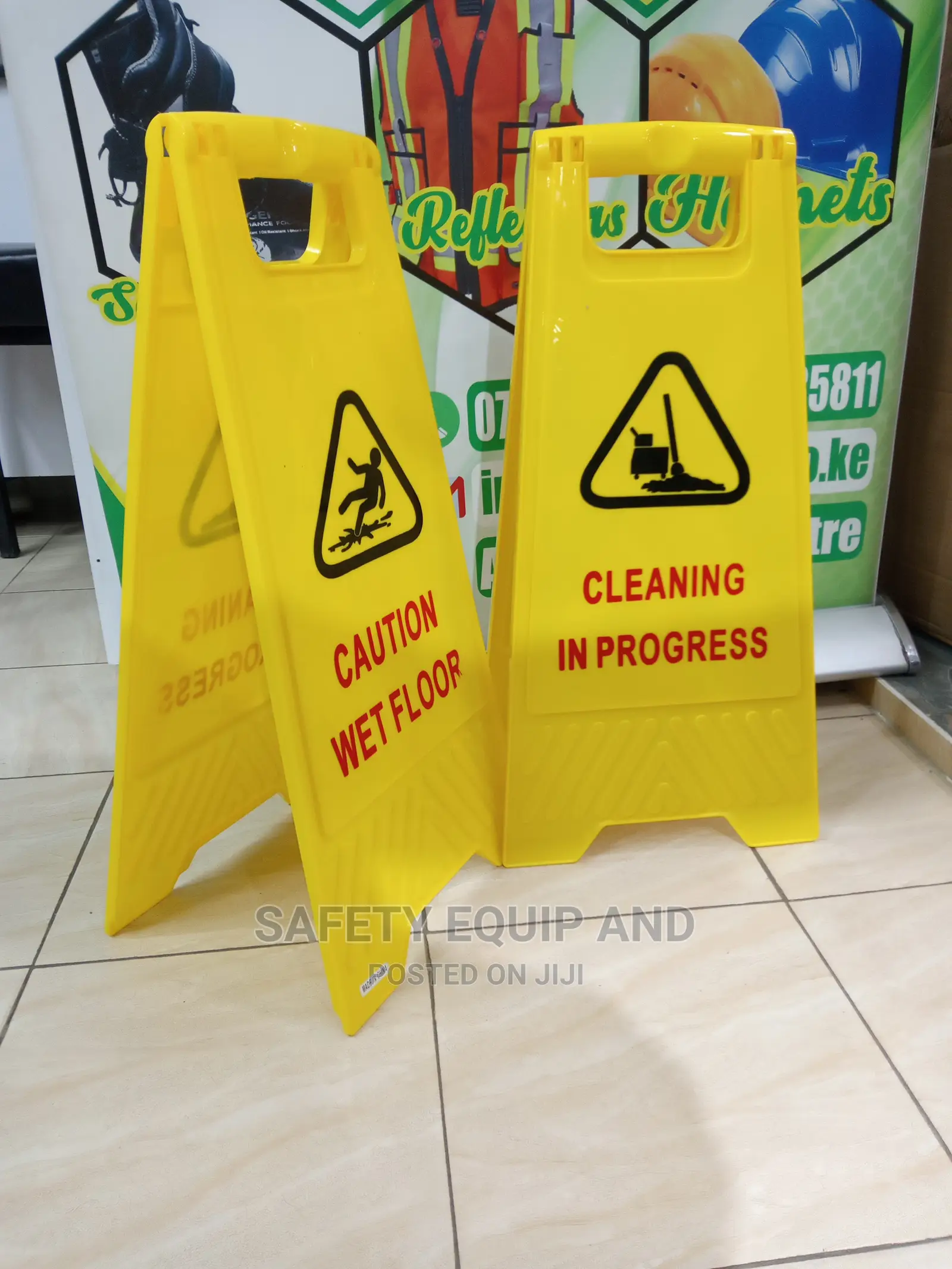 Cleaning in Progress Signage-Available in Stock