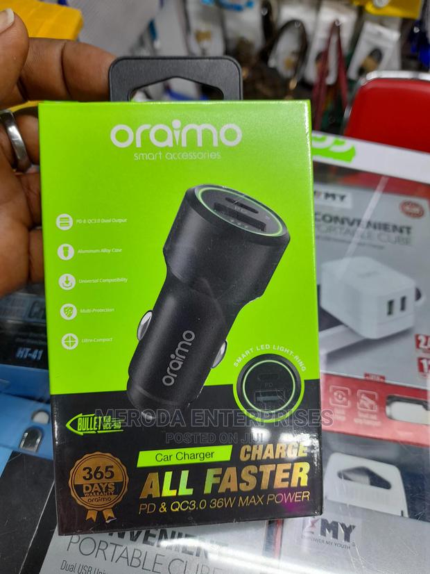 Oraimo Original Car Charger - thumbnail 2