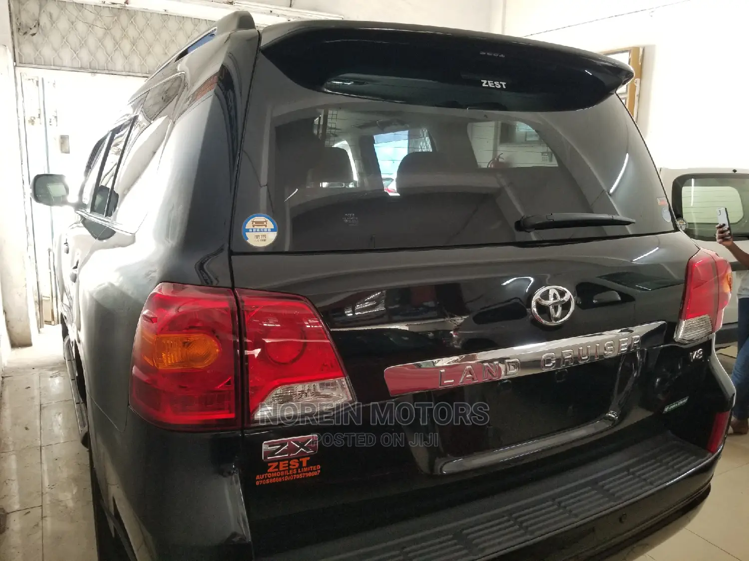 Toyota Land Cruiser 2014 Matt Black