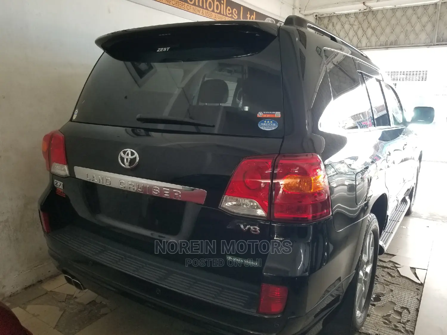 Toyota Land Cruiser 2014 Matt Black