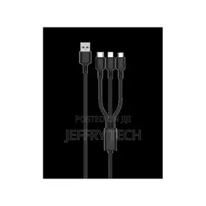 Oraimo Usb Data Cable Oraimo OCD-X92 -3*1 Black