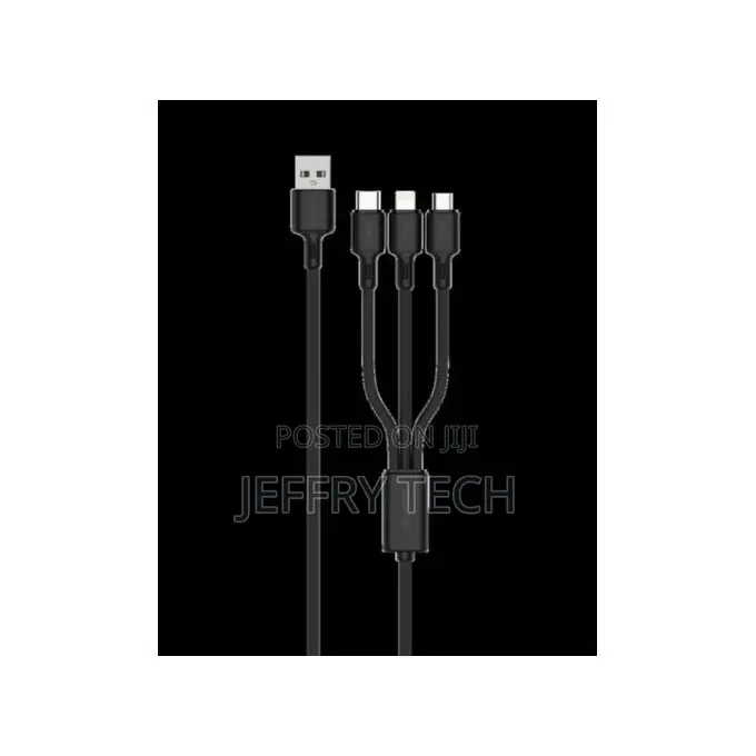 Oraimo Usb Data Cable Oraimo OCD-X92 -3*1 Black