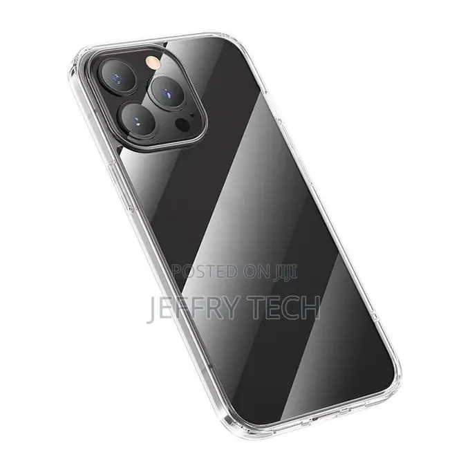 Ultra-Thin TPU + Glass Protective Case for iPhone 13 Pro Max