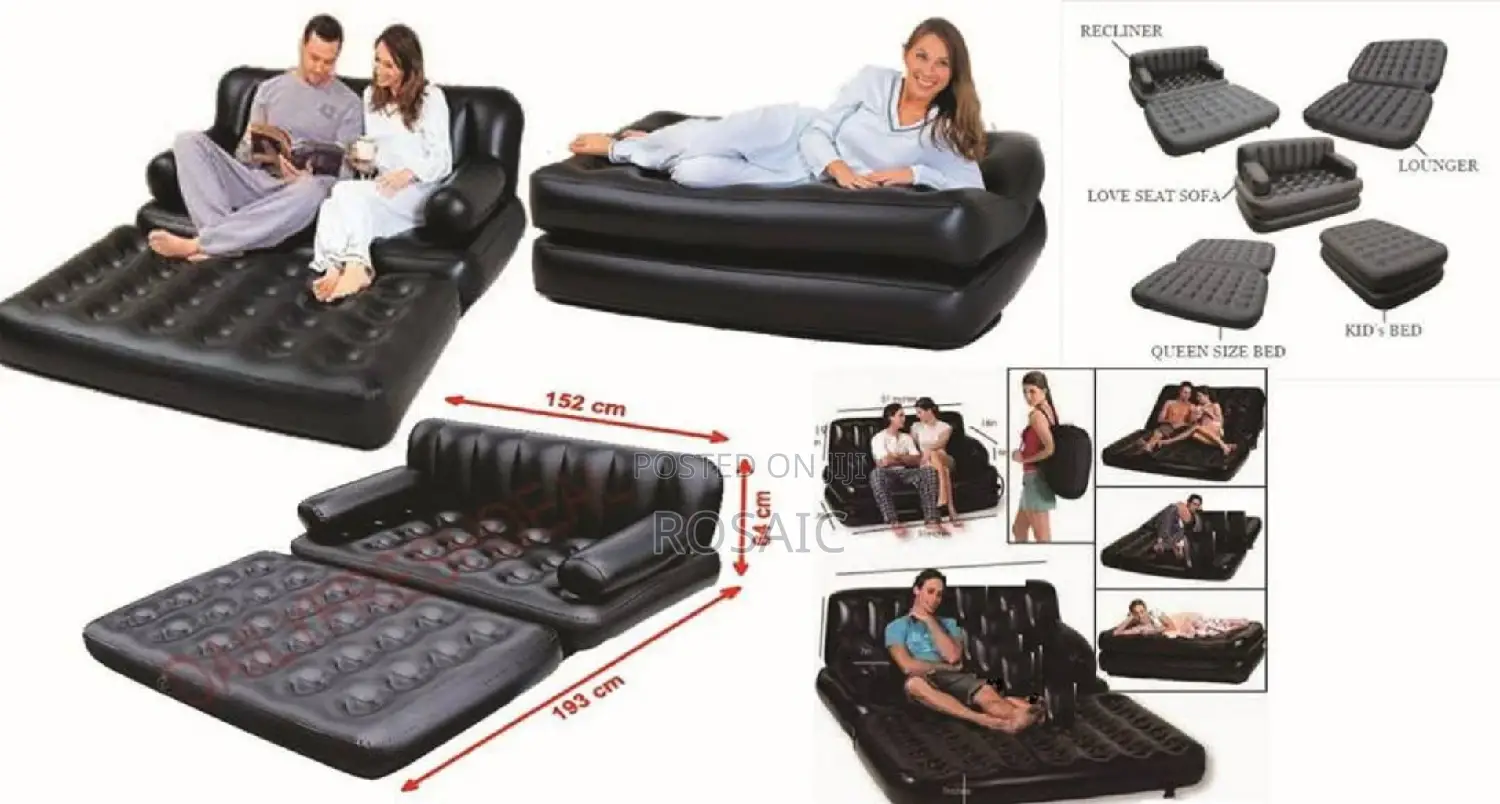 5 in 1 Inflatable Sofa Bed