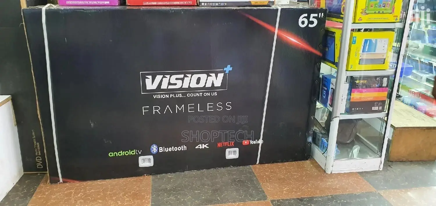Vision 65 Iches Flameless Tv,