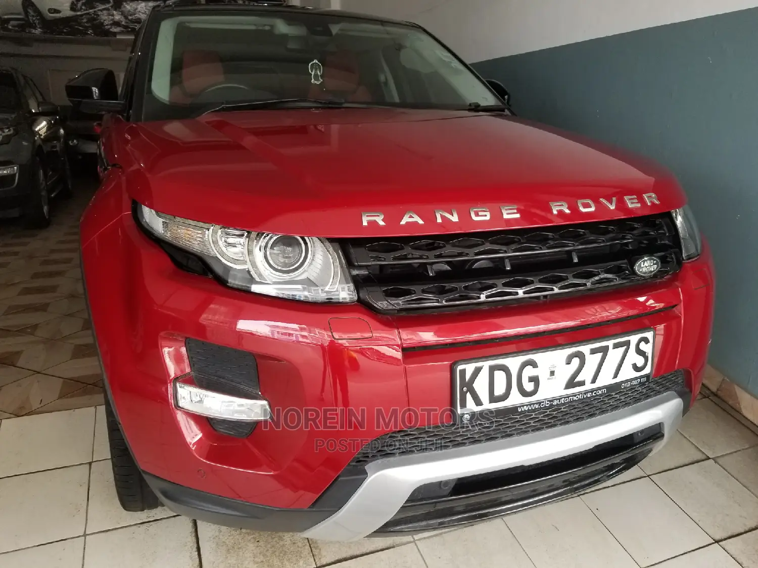 Land Rover Range Rover Evoque 2014 Red