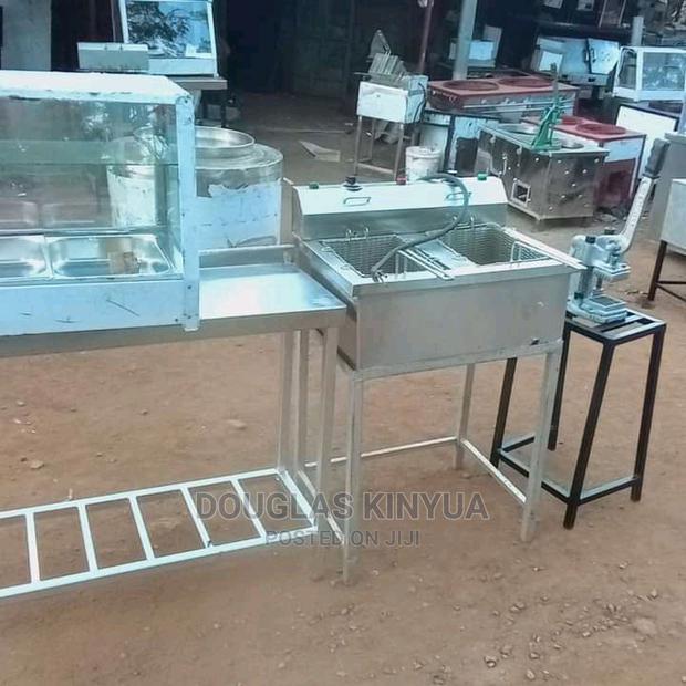 Stainless Deep Chips Fryer - main view