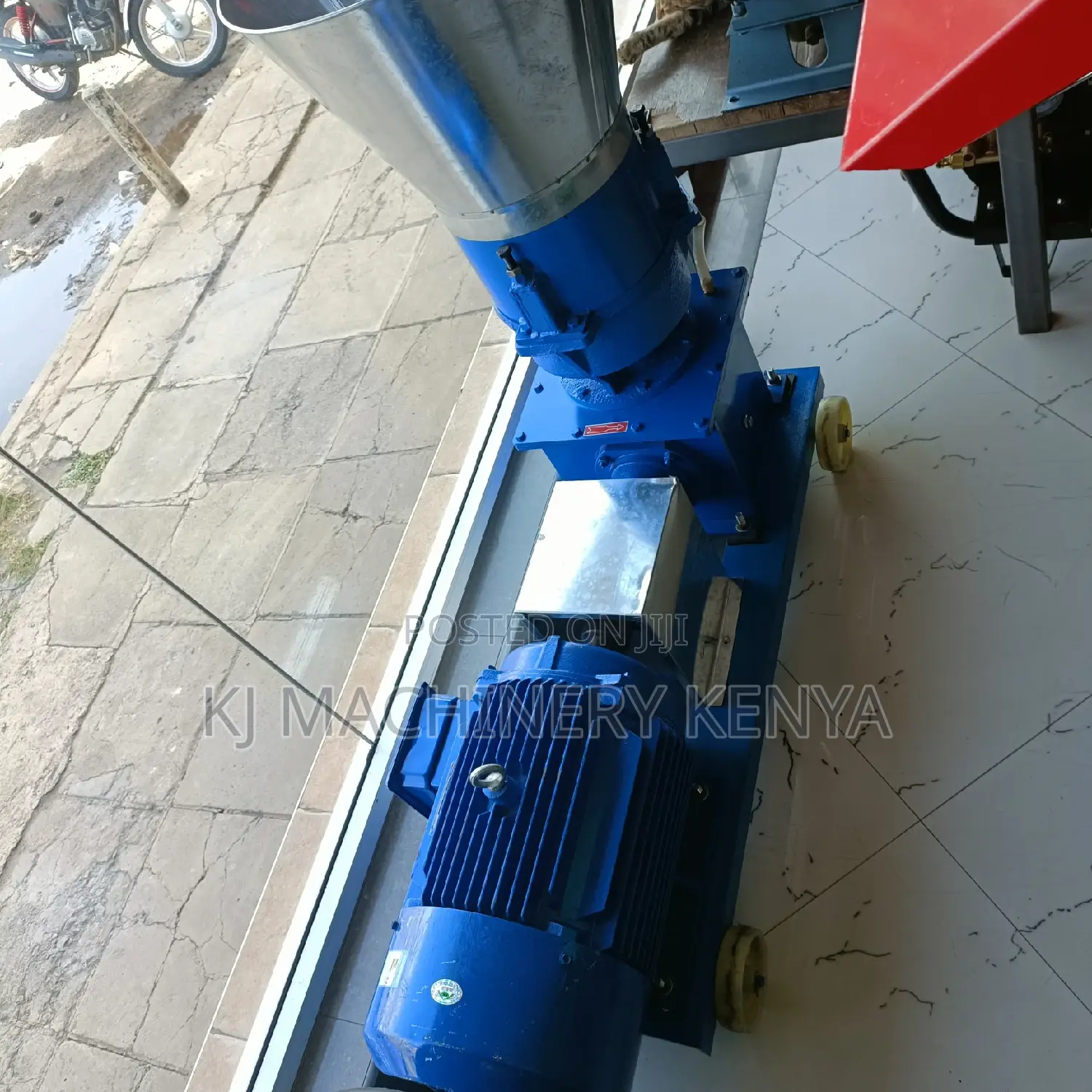 Three Phase Pellet Machine With 260kg Per Hour Output