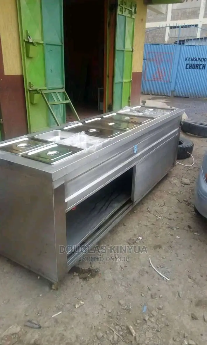 Food Warmer With Cabinet
