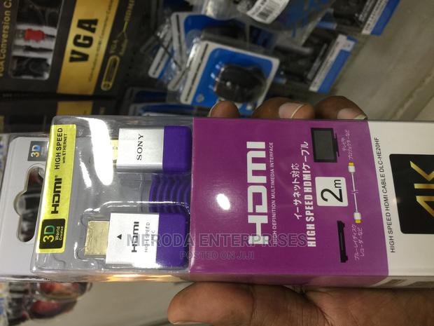 Sony Hdmi Cabl 2mtrs - thumbnail 2