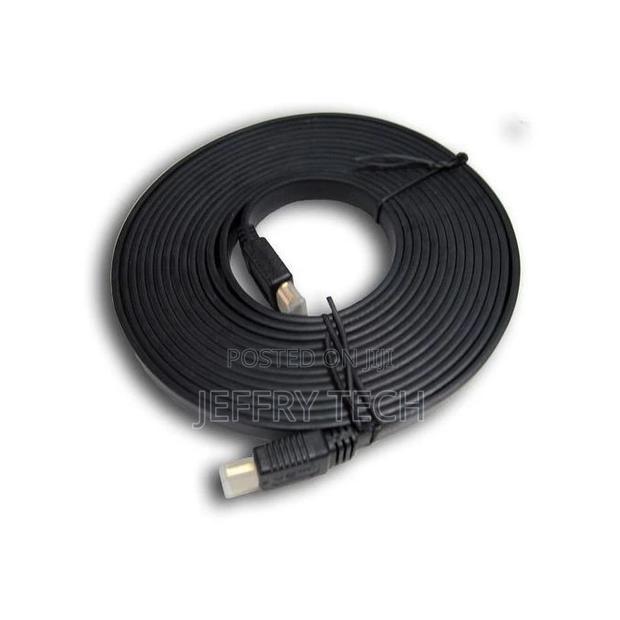 Full 1080P 3D Flat HDMI Cable - 20M - Black