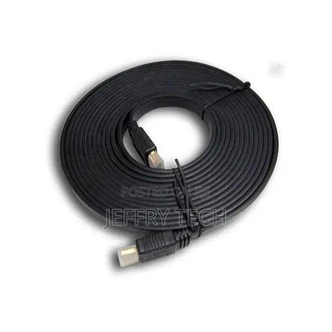 Full 1080P 3D Flat HDMI Cable - 20M - Black