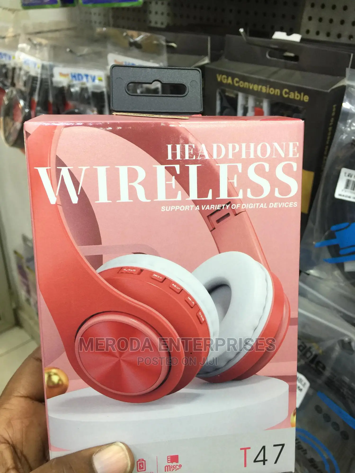 T47 Wireless Bluetooth Headset