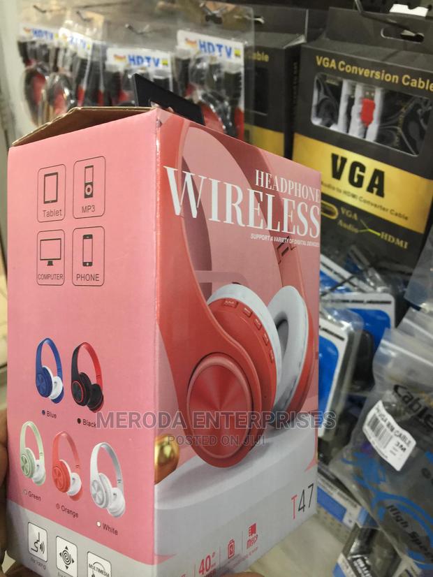 T47 Wireless Bluetooth Headset - main view