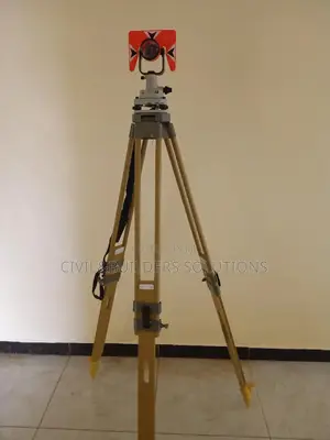 Prism Assembly With Heavy Duty Tripod For Total Station