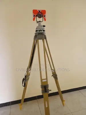 Complete Prism Assembly Mounted On Heavy Duty Tripod Stand