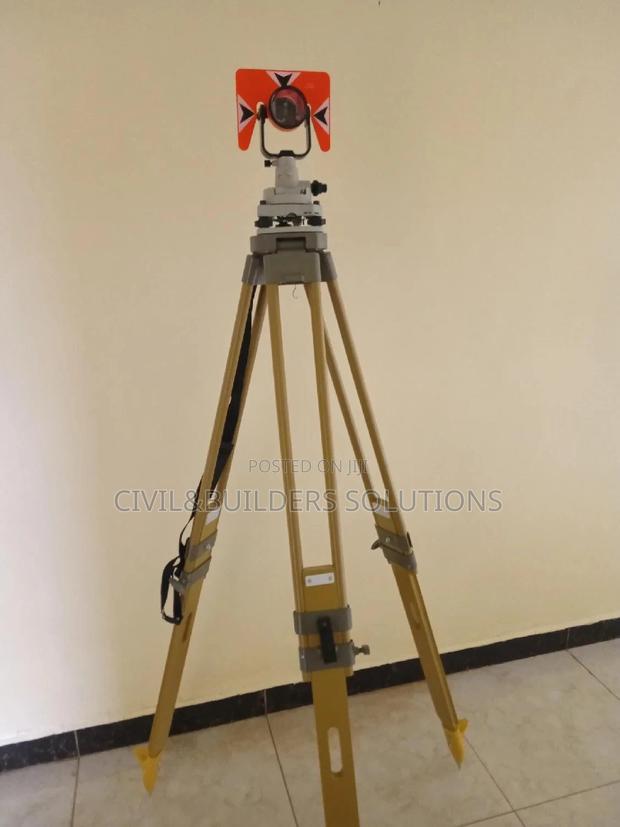 Complete Prism Assembly Mounted On Heavy Duty Tripod Stand - main view