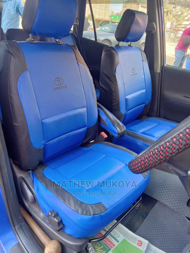 Toyota Spacio-Blue Car Seat Covers