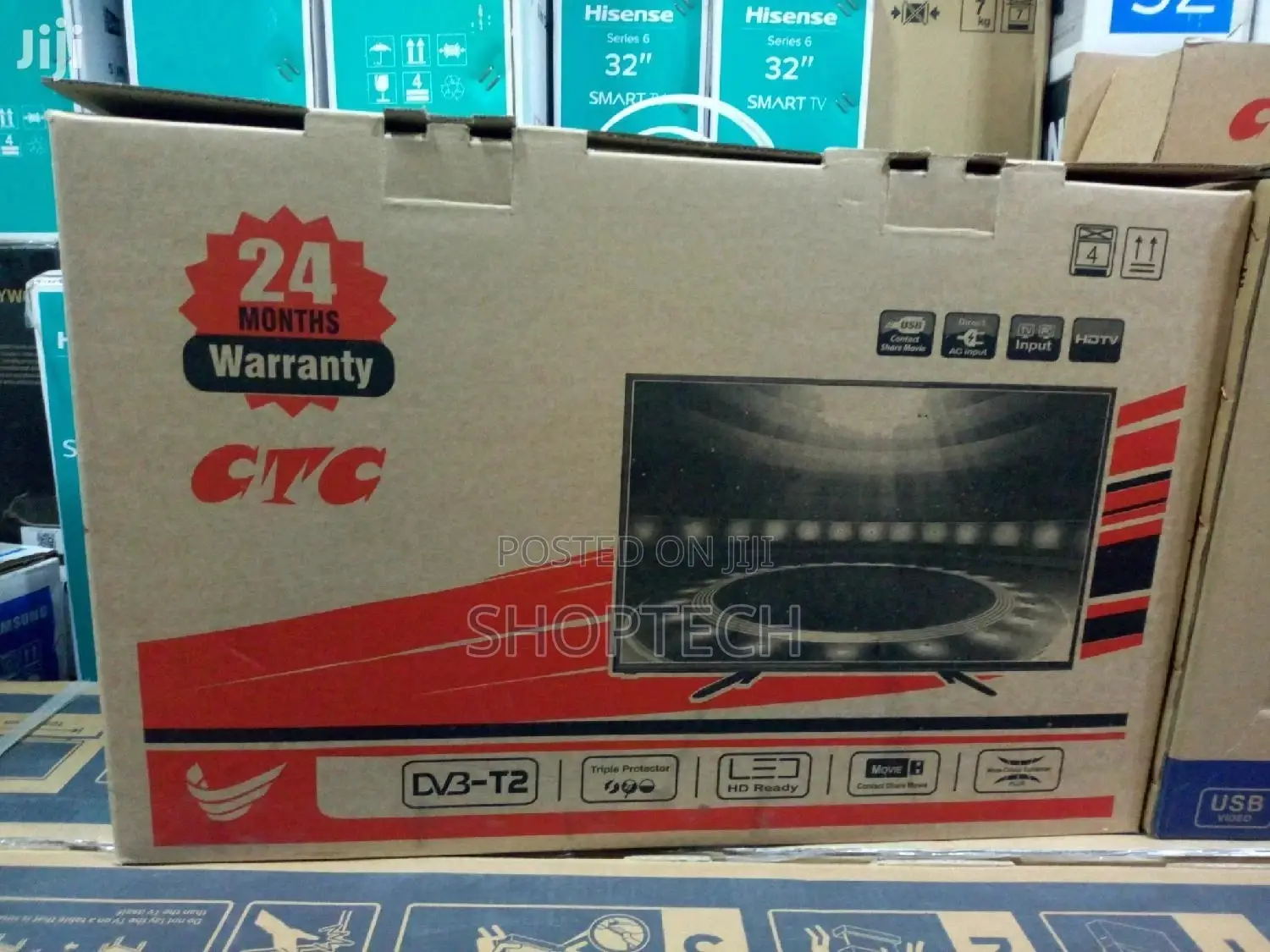 CTC 24 Inches Digital Ac/Dc TV