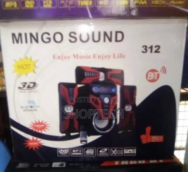 3.1ch Mingo Sound Woofer 312 Speaker System.