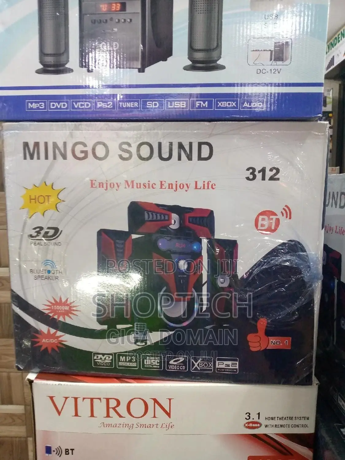 3.1ch Mingo Sound Woofer 312 Speaker System.