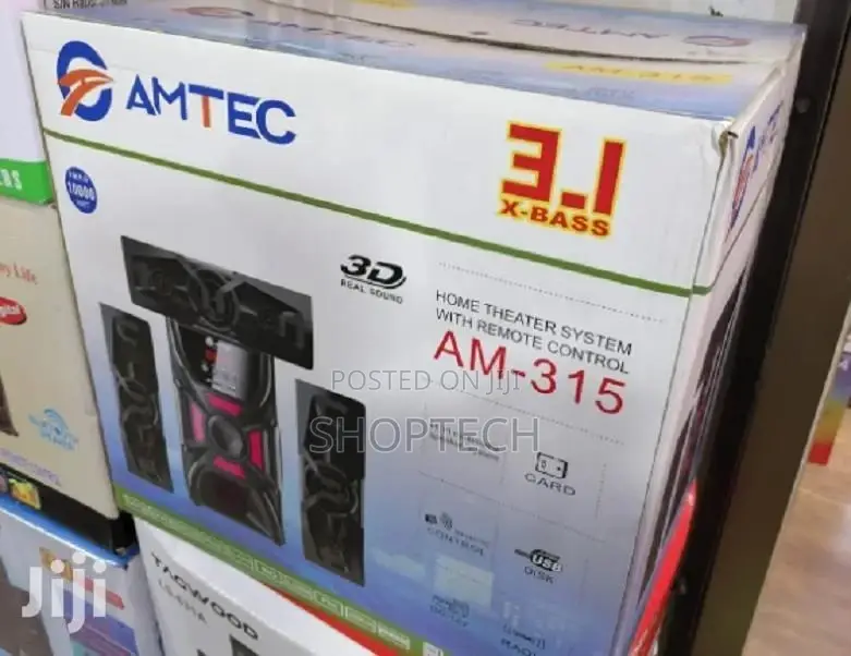 3.1ch Amtec 315 Home Theater System.