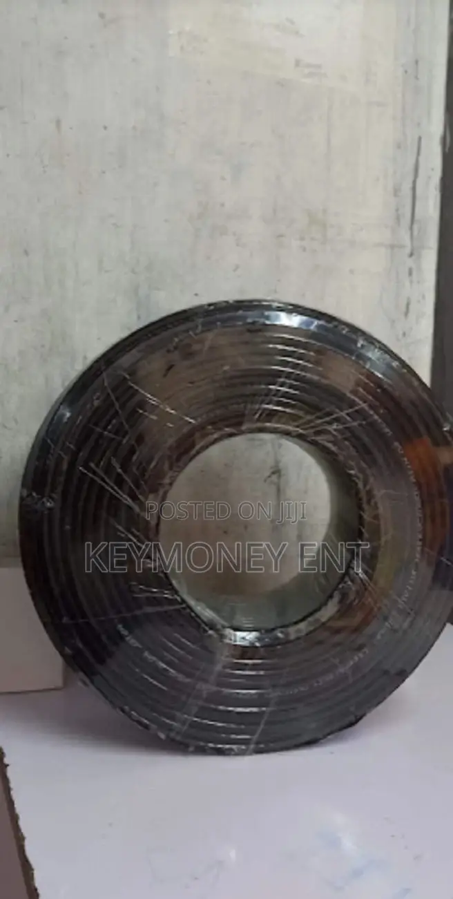 CCTV Cameras Coaxial Cables Roll RG 59 With Power 100M
