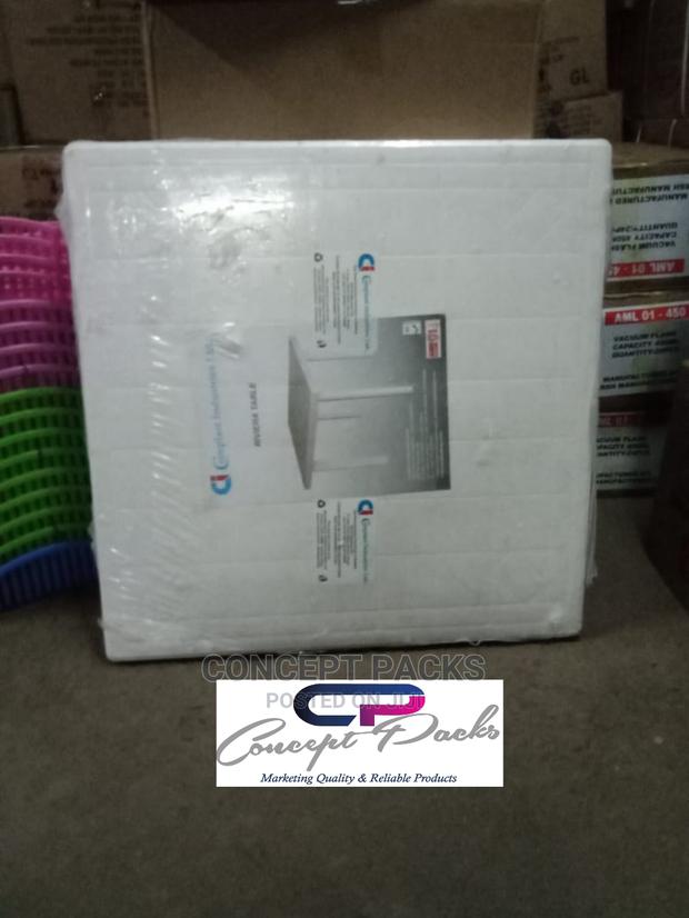 White Square Table. - main view