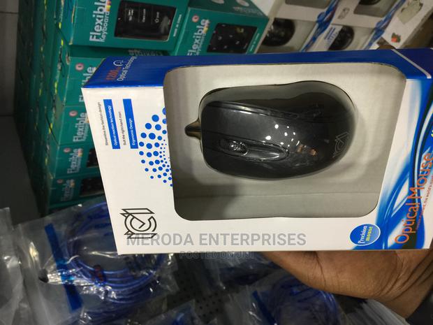 Wired Optical Mouse Black - main view