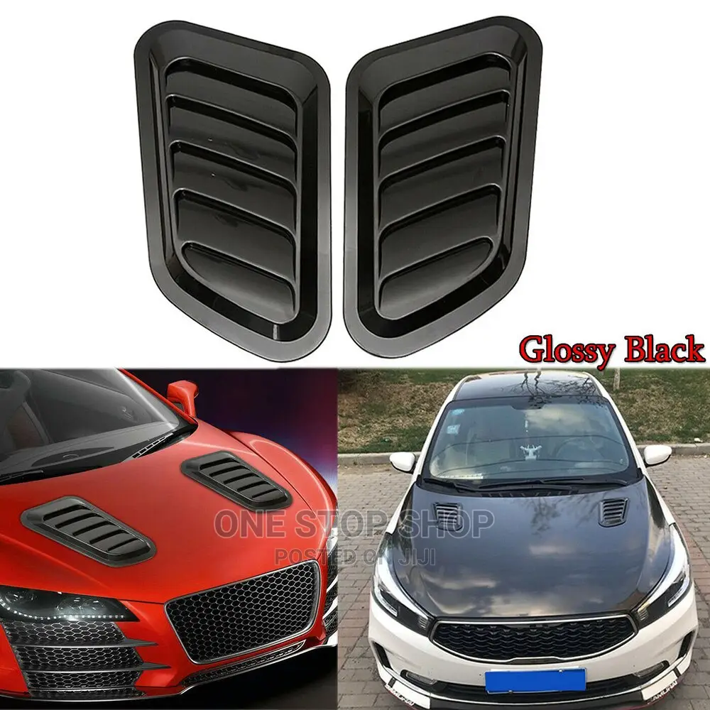 Car DIY Decorative Bfront Bonnet Grill Vent Hood Cover