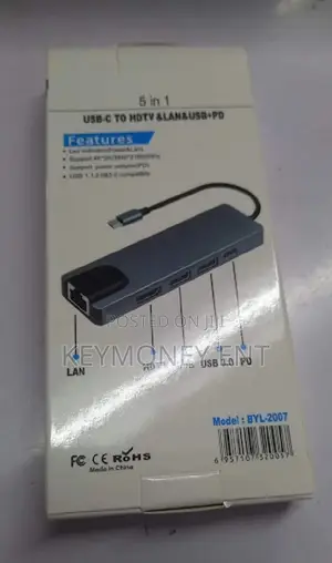 USB C/Type C HUB Macbook Adapter 5 in 1