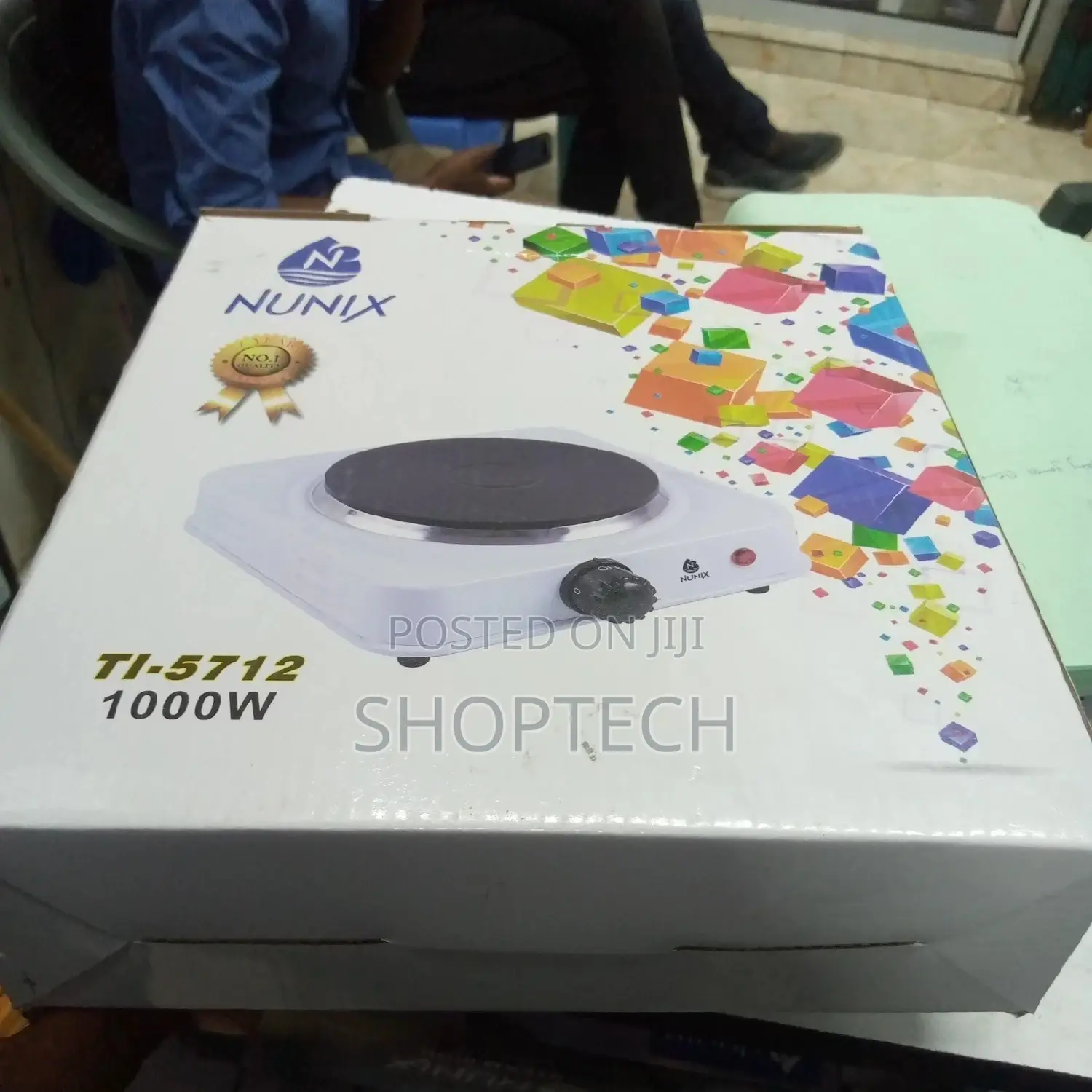 Nunix Hotplate Single 1000W