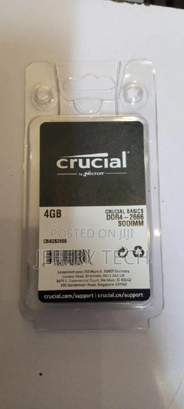 Crucial 4gb Ddr4-2666 Sodimm - main view