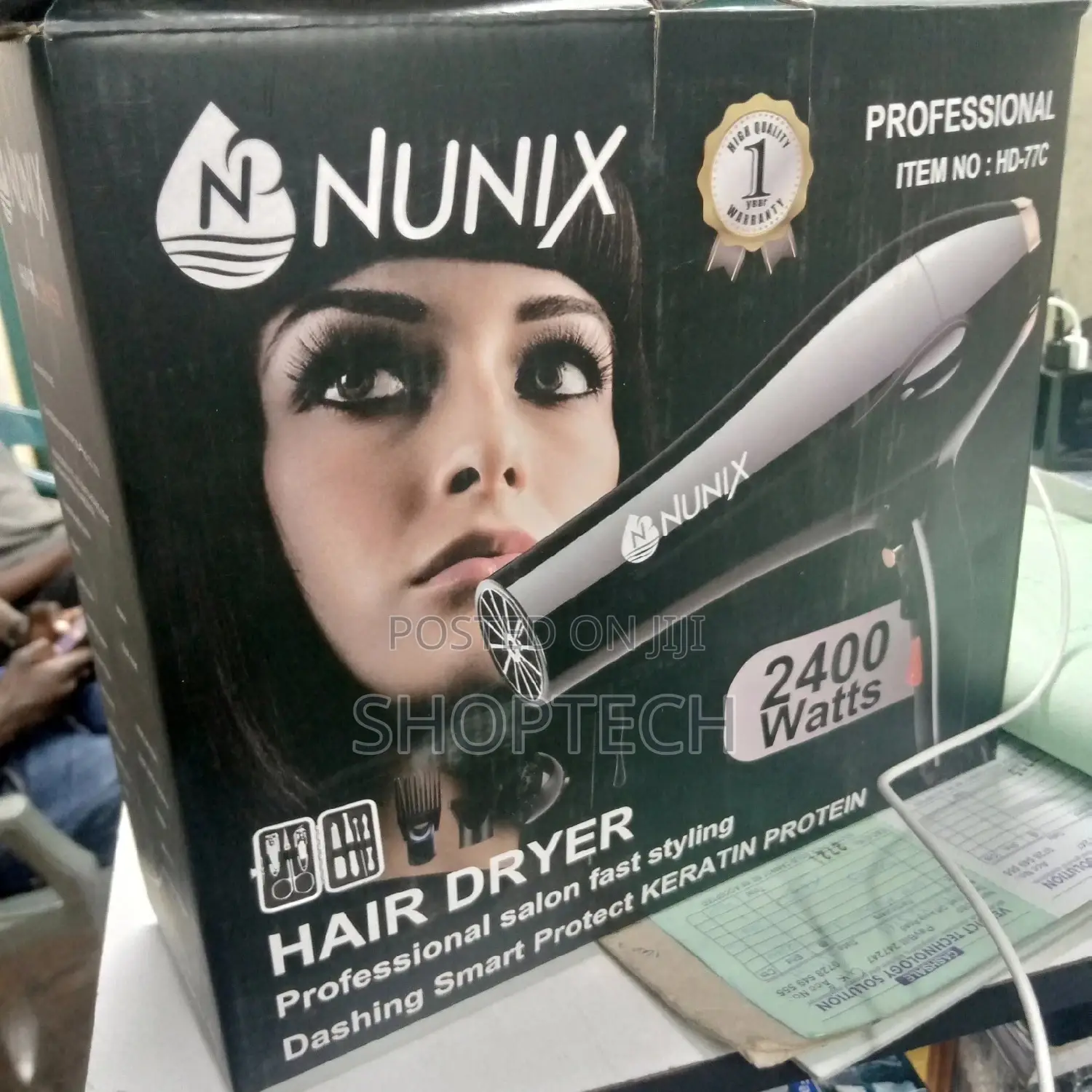Hair Dryer Combo HD-077C NUNIX 2400W