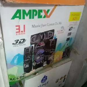 3.1ch Ampex A21 X-Bass Multimedia Speaker System.
