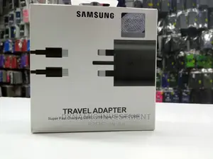 Original Samsung Super Fast Charger (25W,Type C to C Cable)
