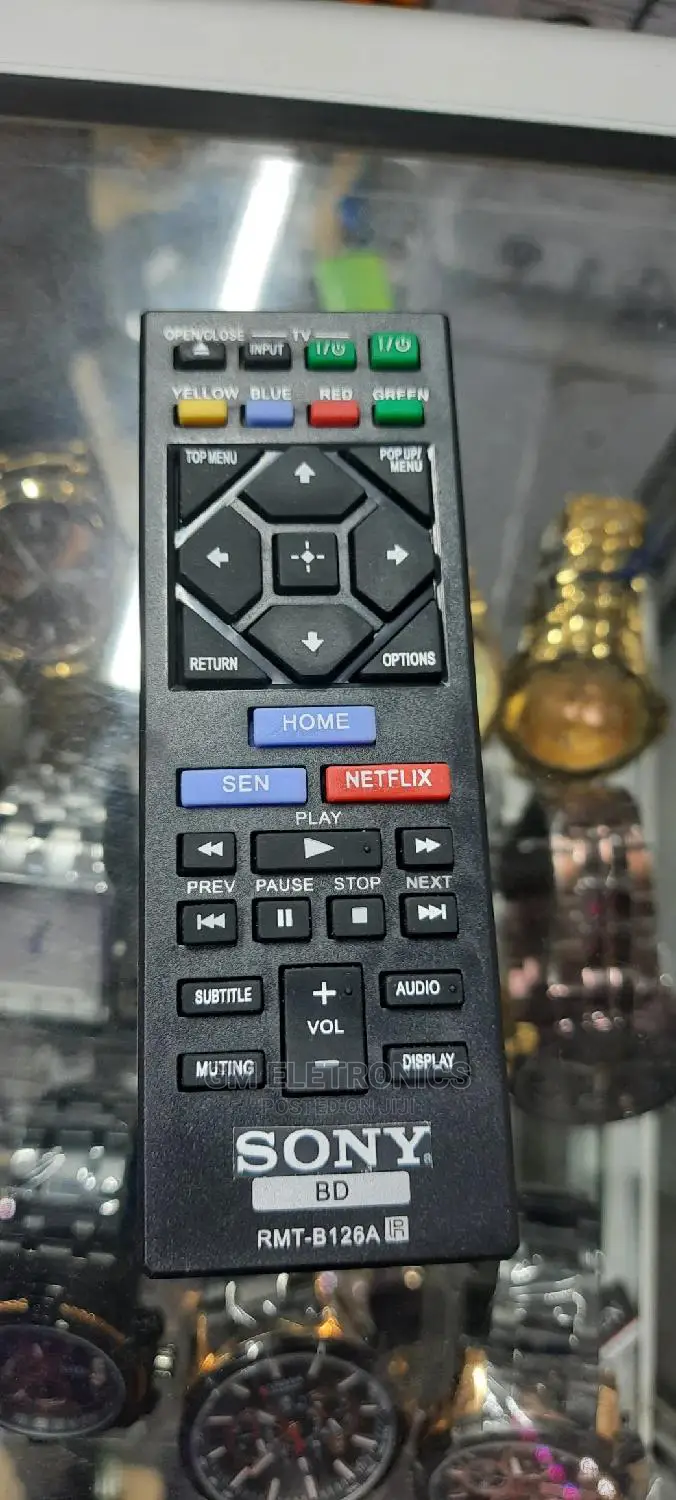 Sony System Rmt-B126a Remote Control.