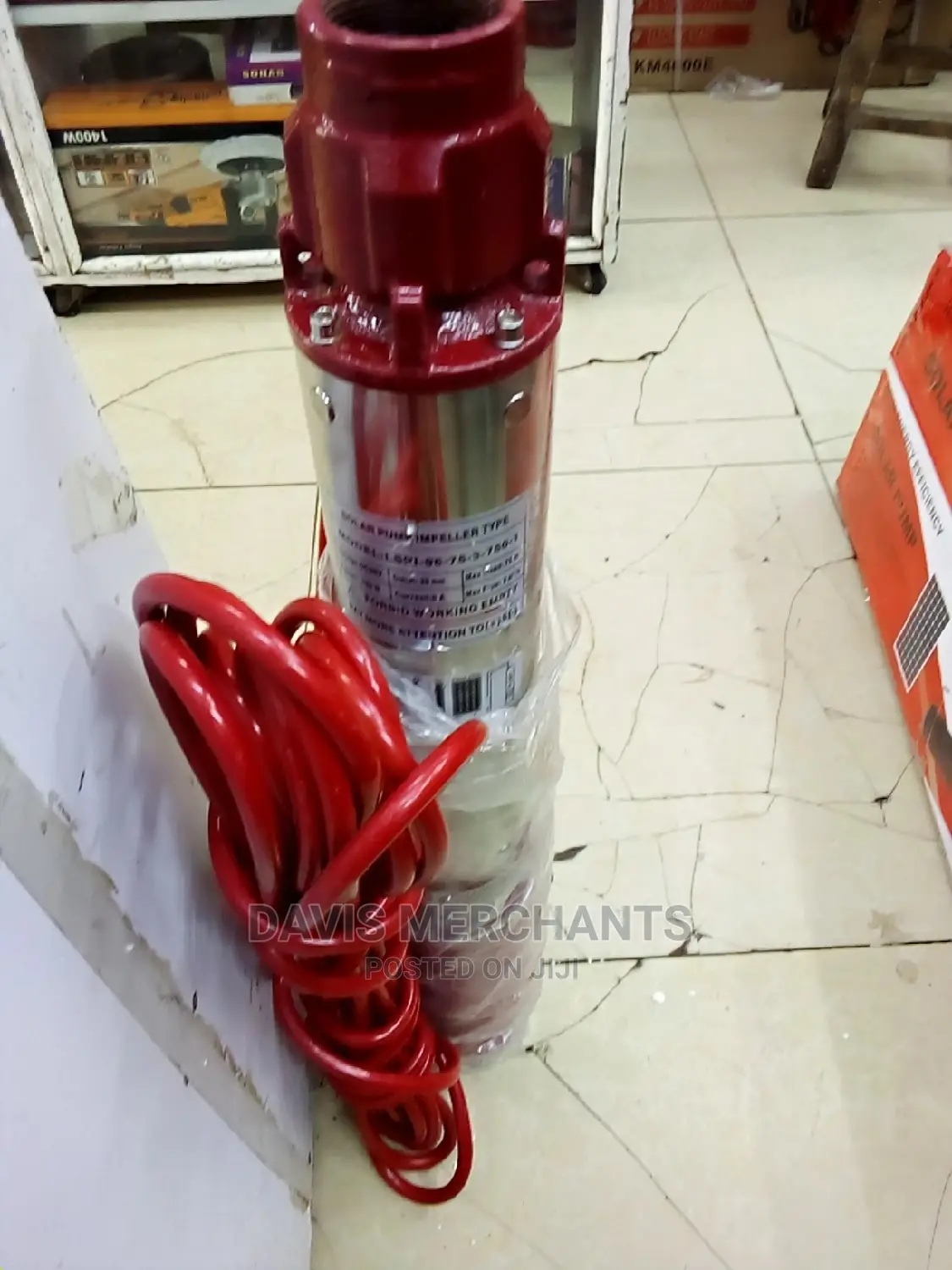 Solar Submersible Water Pump 75m