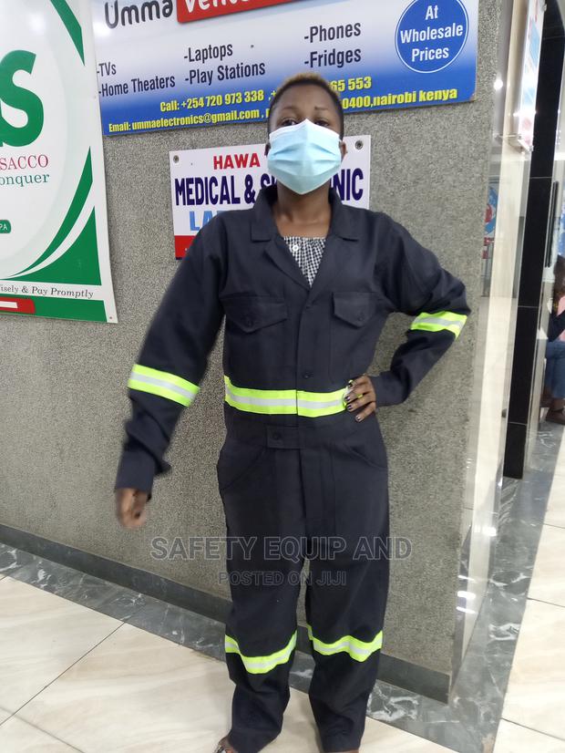 Overalls Restocked! -Navy Blue Tetrex - main view