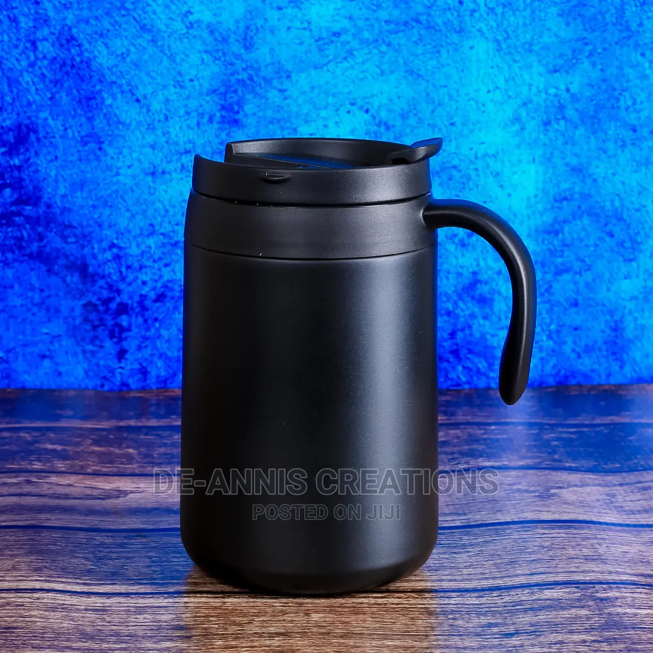 Black Thermal Mug
