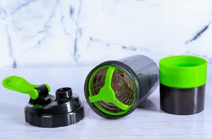 Plastic Black Gym Bottles