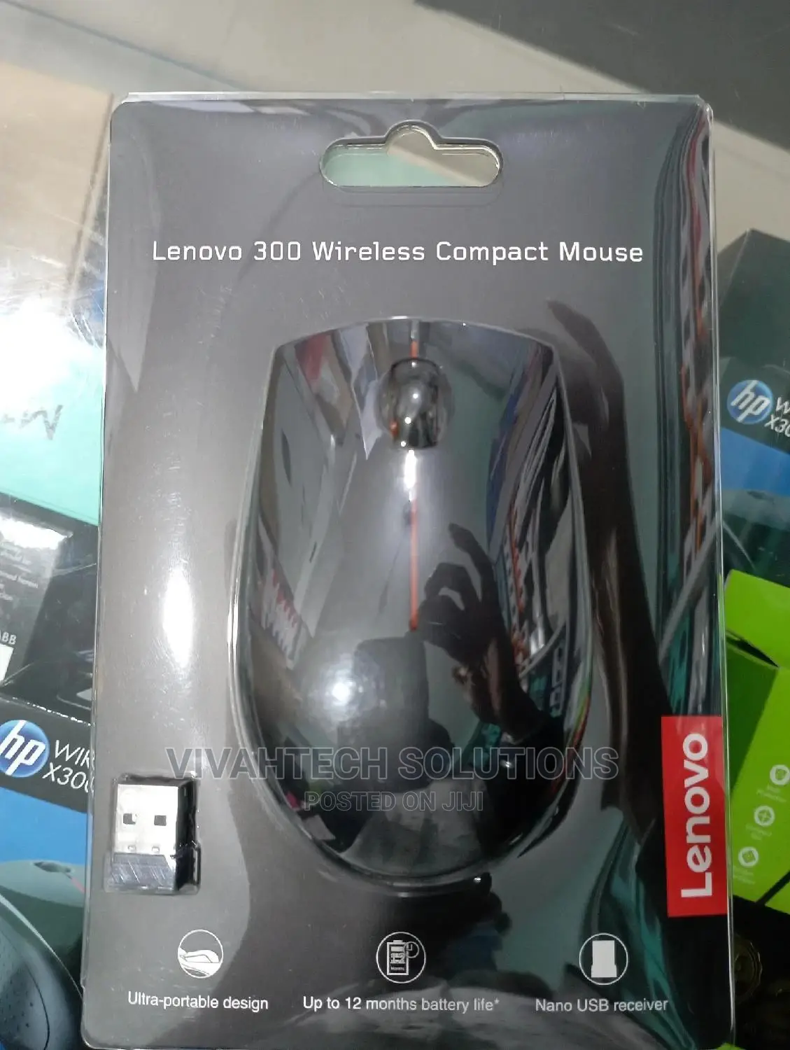 Lenovo 300 Wireless Compact Mouse