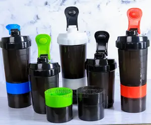 Assorted Plastic Gym Bottles