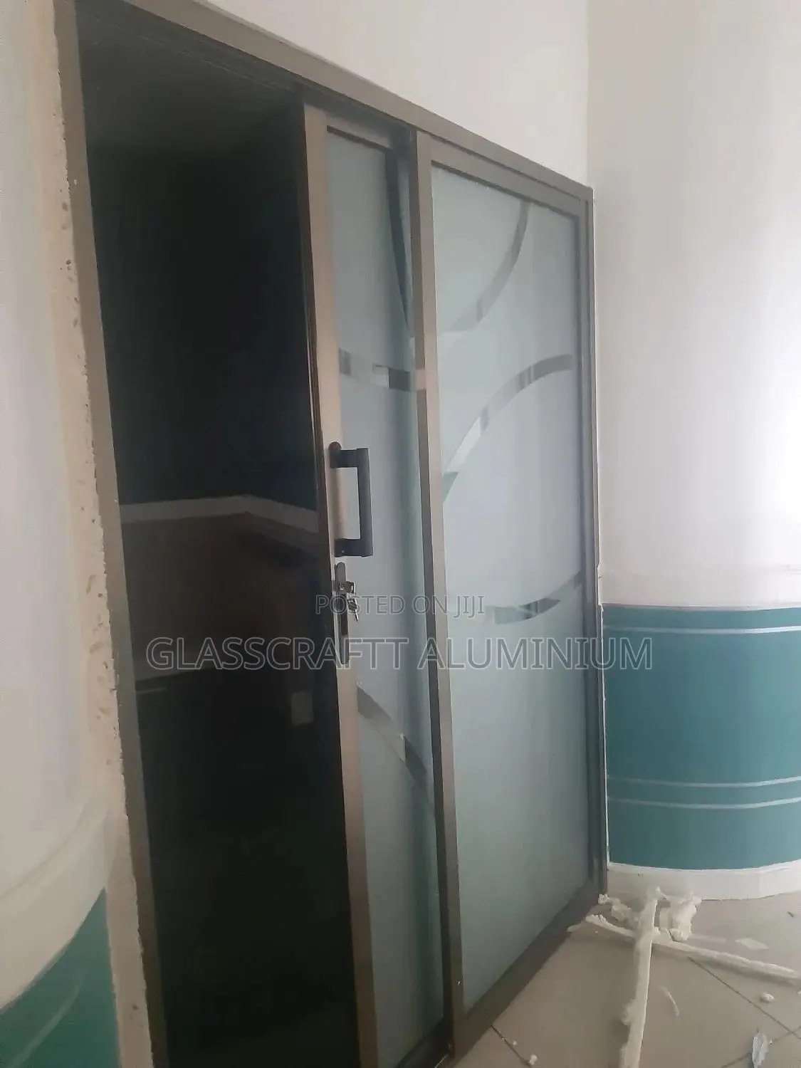 Frost Tint Aluminium Sliding Door