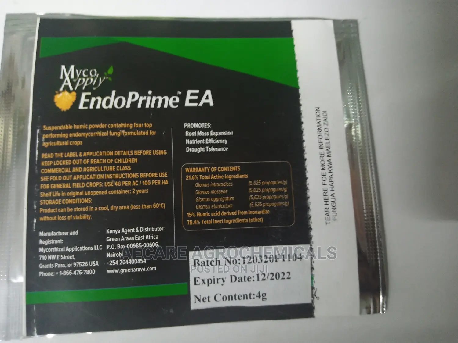 Mycoapply Endoprime 4 Grams Mycorrhizae Mycorrhizal Fungi