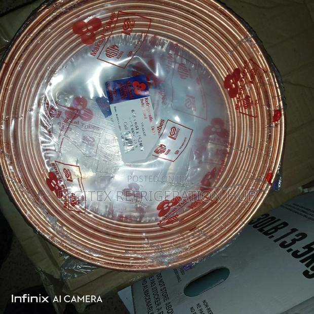 Copper Pipes for Air Conditioners Installation
