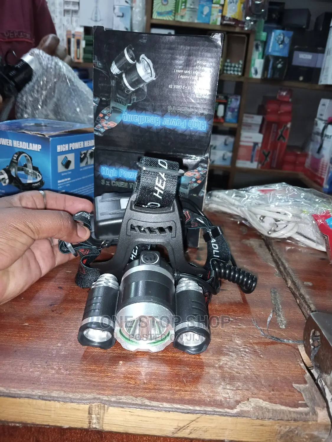 High Power Headlamps 3* Cree T6